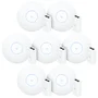 7 Roteadores Wi-fi 6 Access Point 3.0 Gbps + 7 Injetores Poe | 7 U6+ Ubiquiti Com 7 Fontes 48v 15w