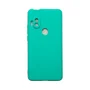 Capa Moto One Hyper Silicone Aveludada Protege Câmera Colorida Capinha Anti Impacto Moto One Hyper:verde Água