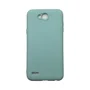 Capa Lg K10 Power Silicone Aveludada Colorida Capinha Anti Impacto K10 Power:cinza Claro