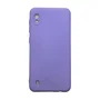Capa Samsung A10 (normal) Silicone Aveludada Protege Câmera Colorida Capinha Anti Impacto A10:roxo