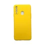 Capa Samsung A20s Silicone Aveludada Protege Câmera Colorida Capinha Anti Impacto A20s:amarelo Mostarda