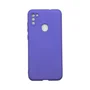 Capa Samsung A11 Silicone Aveludada Protege Câmera Colorida Capinha Anti Impacto A11:roxo