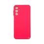 Capa Samsung A15 Silicone Aveludada Protege Câmera Colorida Capinha Anti Impacto Cor:rosa Shock