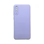 Capa Samsung A30s / A50 / A50s Silicone Aveludada Protege Câmera Colorida Capinha Anti Impacto A30s:lilas