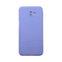 Capa Samsung J6 Plus Silicone Aveludada Protege Câmera Colorida Capinha Anti Impacto J6 Plus:lilás