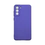 Capa Samsung S21 Fe Silicone Aveludada Colorida Protege Ao Redor Da Câmera Case Capinha Anti Impacto S21 Fe:roxo