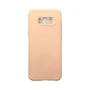 Capa Samsung S8 Plus Silicone Aveludada Protege Câmera Colorida Capinha Anti Impacto S8 Plus:nude