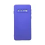 Capa Samsung S10 Silicone Aveludada Protege Câmera Colorida Capinha Anti Impacto S10:roxo