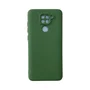 Capa Xiaomi Redmi Note 9 Silicone Aveludada Protege Câmera Colorida Capinha Anti Impacto Redmi Note 9:verde Militar