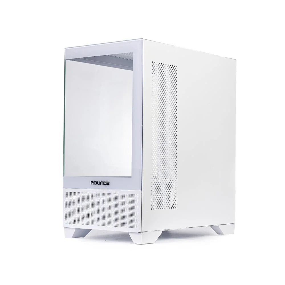 Gabinete Gamer Micro Atx Sem Fan Sem Fonte Round5 Draven White R5-draven-w-2182 Gabinete Gamer Micro Atx Sem Fan Sem Fonte Round5 Draven White R5-draven-w-2182