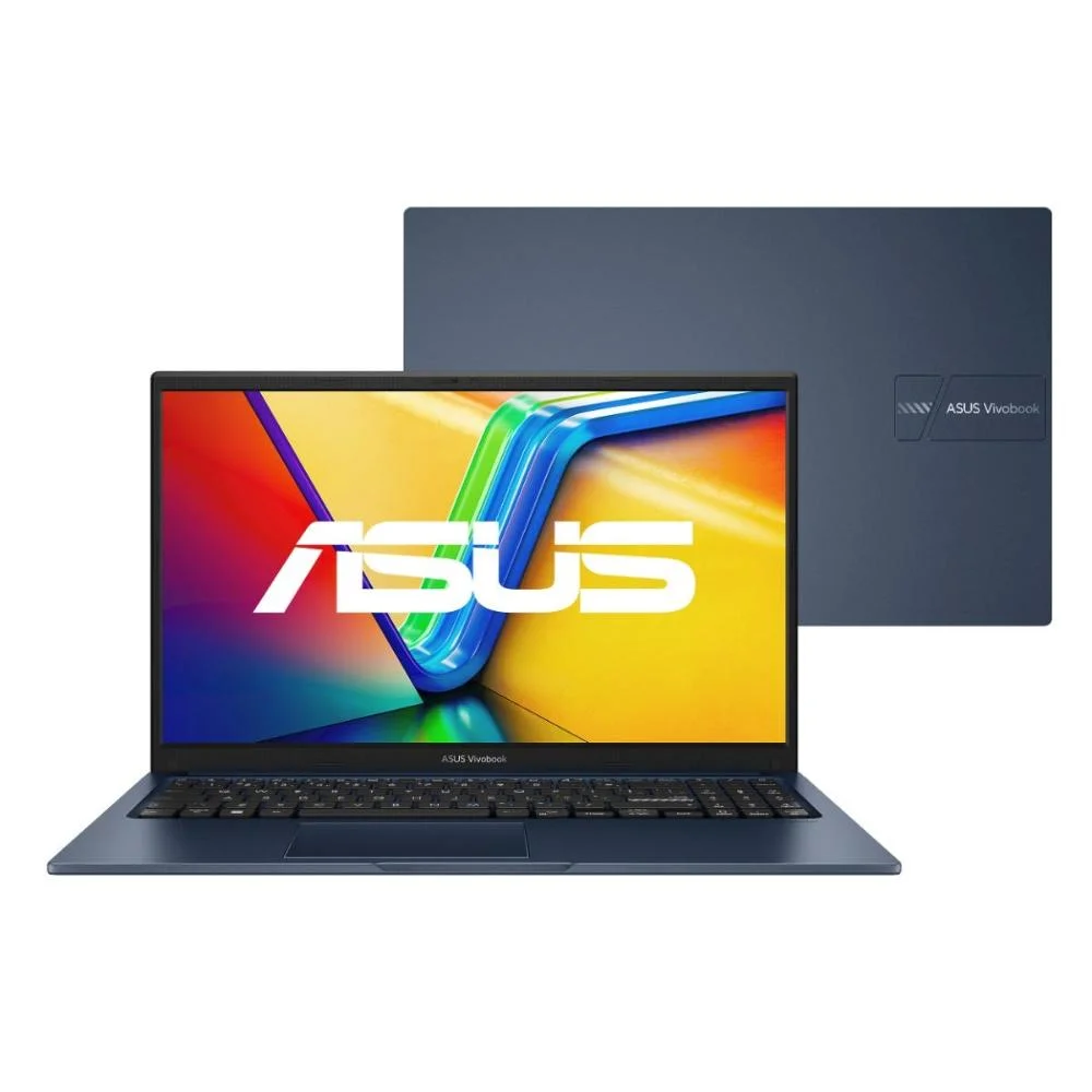 Notebook Asus Vivobook 15 X1504va Intel Core i5 1334u 8GB Ram 512gb SSD WINDOWS 11 Home Intel Iris Xe Tela 15,6" LED Fhd Blue - Nj3957w