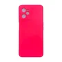 Capa Realme C35 Silicone Aveludada Protege Câmera Colorida Capinha Anti Impacto Realme C35:rosa Shock