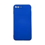 Capa Iphone 7 Plus / 8 Plus Silicone Aveludada Protege Câmera Colorida Capinha Anti Impacto Iphone 7 Plus:azul Bic