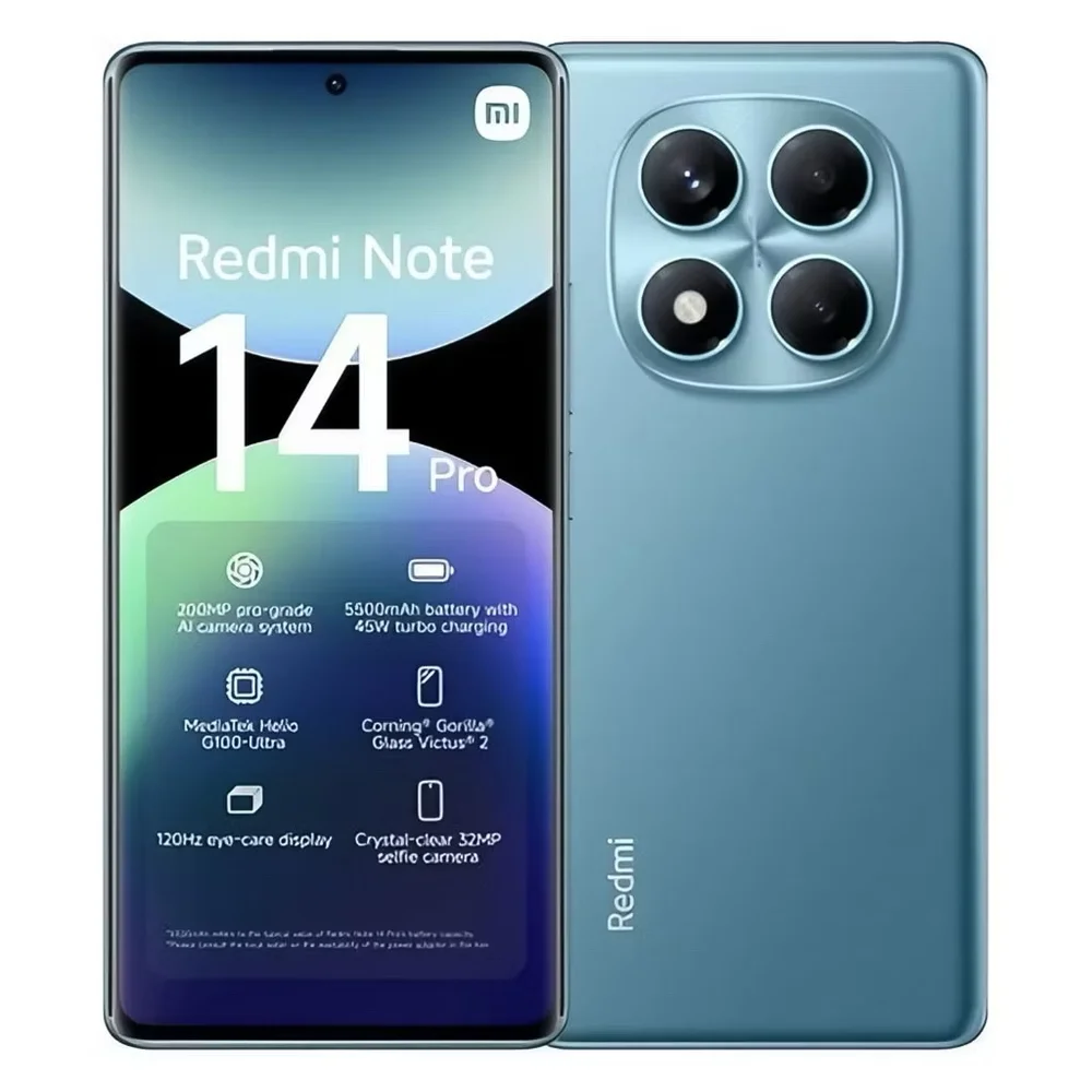 Smartphone Xiaomi Redmi Note 14 Pro, 256gb, 8GB Ram, Câmera 200mp, Bateria 5500mah, Roxo. - view 2