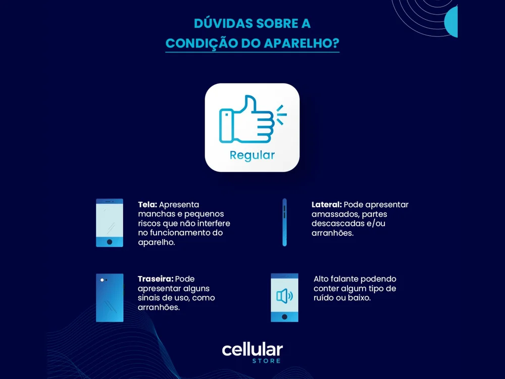 Usado: Samsung M53 128 Gb Marrom - Regular