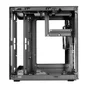 Gabinete Gamer Pichau Atom Mini-tower Lateral De Vidro Com 1 Fan Preto - Pg-atom-bk