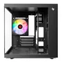 Gabinete Gamer Pichau Atom Mini-tower Lateral De Vidro Com 1 Fan Preto - Pg-atom-bk