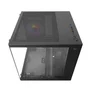Gabinete Gamer Pichau Atom Mini-tower Lateral De Vidro Com 1 Fan Preto - Pg-atom-bk