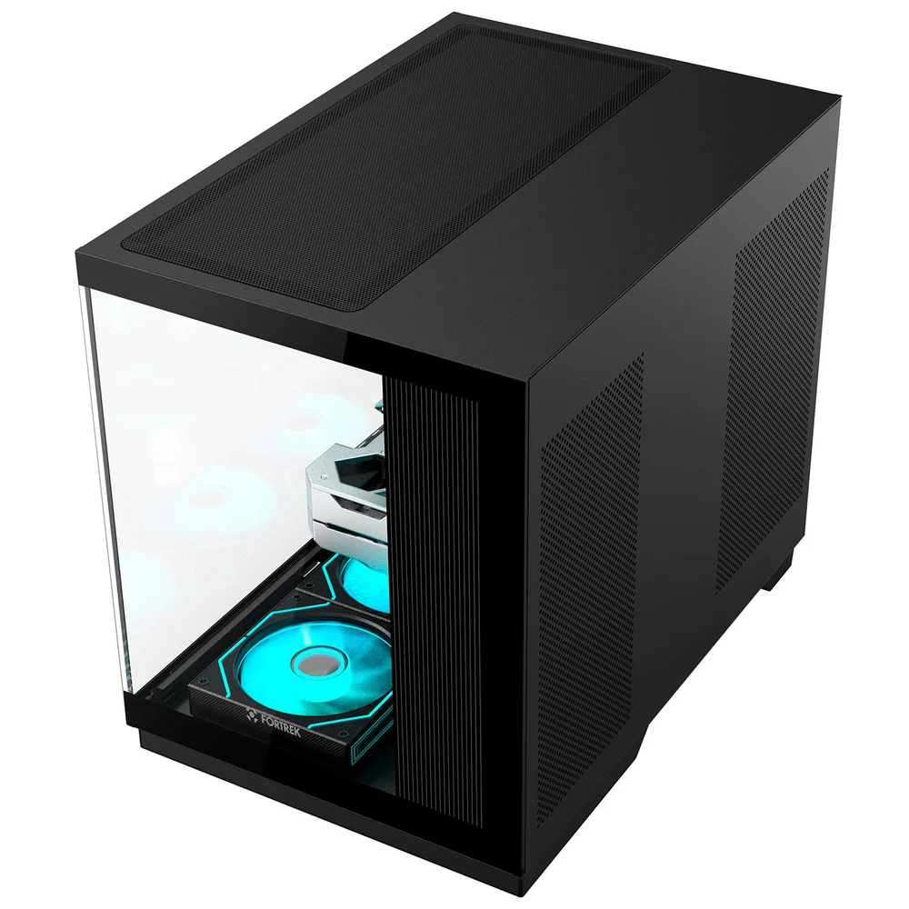 Gabinete Gamer Fortrek Clarity Max Preto Gabinete Gamer Fortrek Clarity Max Preto