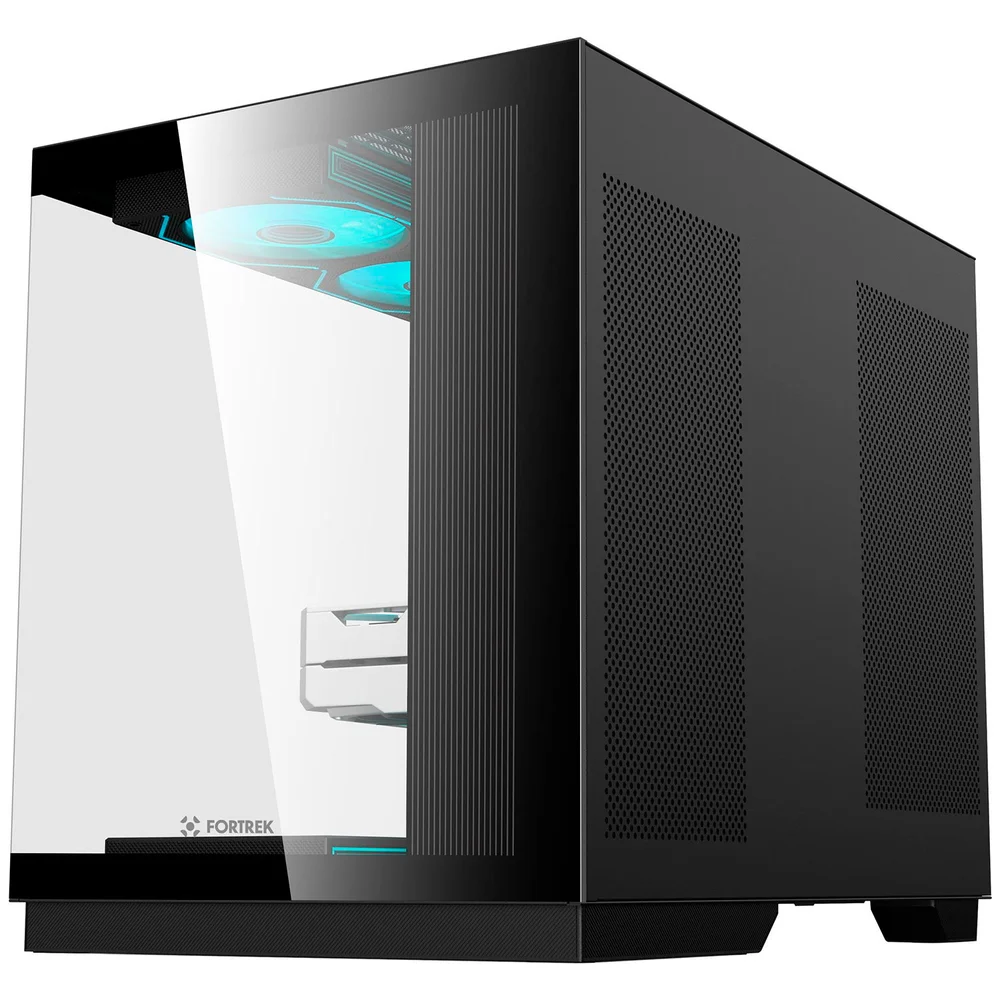 Gabinete Gamer Fortrek Clarity Max Preto Gabinete Gamer Fortrek Clarity Max Preto