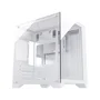 Gabinete Gamer Duex Aquário Dxss05w, Vidro Temperado, Sem Fans, Branco