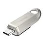 Pen Drive Sandisk 64gb Usb C 3.2 Ultra Luxe 300mbs Prata
