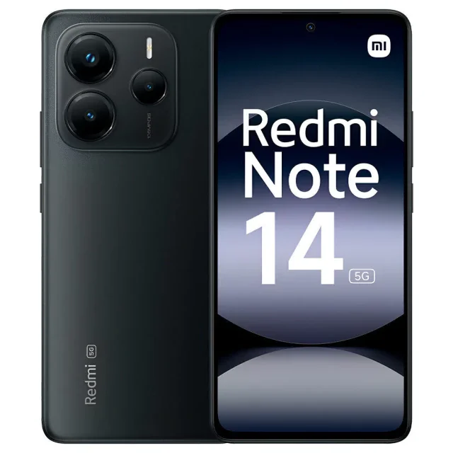 "Smartphone Xiaomi Redmi Note 14 5g 8GB De Ram 256gb De Armazenamento Dual Sim Tela 6.67"" - Preto"