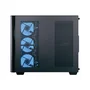 Gabinete Gamer Aerocool P500c, Mid-tower, Vidro Temp, 4 Fans, Black - P500c Pt (85133)