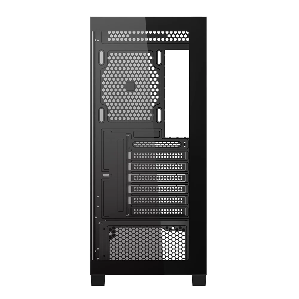Gabinete Gamer Mid Tower Sem Fan Sem Fonte Ca-609b Deflect Preto Redragon Gabinete Gamer Mid Tower Sem Fan Sem Fonte Ca-609b Deflect Preto Redragon