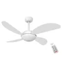 Ventilador Volare Fly Off Branco 110v E Controle Remoto