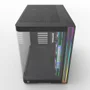 Gabinete Gamer Primetek Infinity Vidro Curvo, 7 Fans ARGB, Suporte Gpu