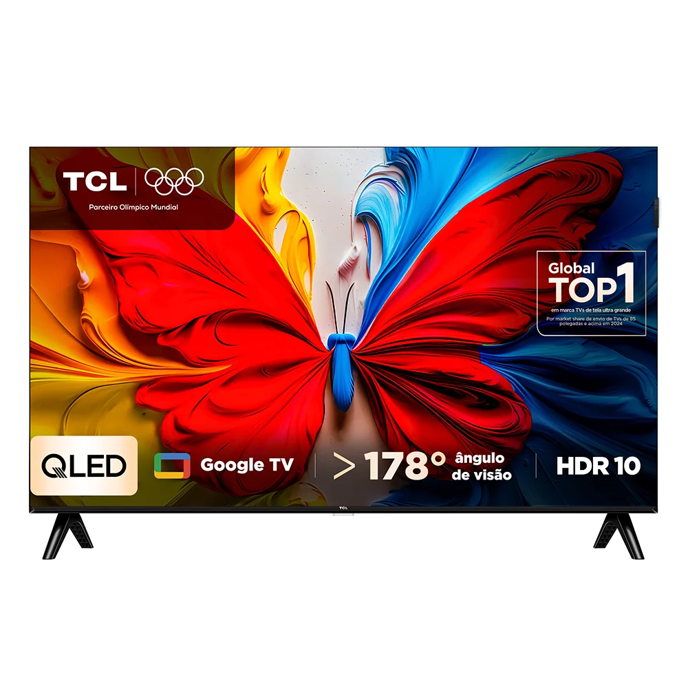 Smart TV TCL 43 Polegadas Full HD QLED S5K WiFi Bluetooth Google TV 2 HDMI HDR10 Dolby Audio 43S5K - view 2