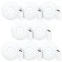 8 U6 Pro Ubiquiti Com 8 Fontes 48v 15w | 8 Roteadores Wifi 6 Access Point 5.3 Gbps + 8 Injetores Poe