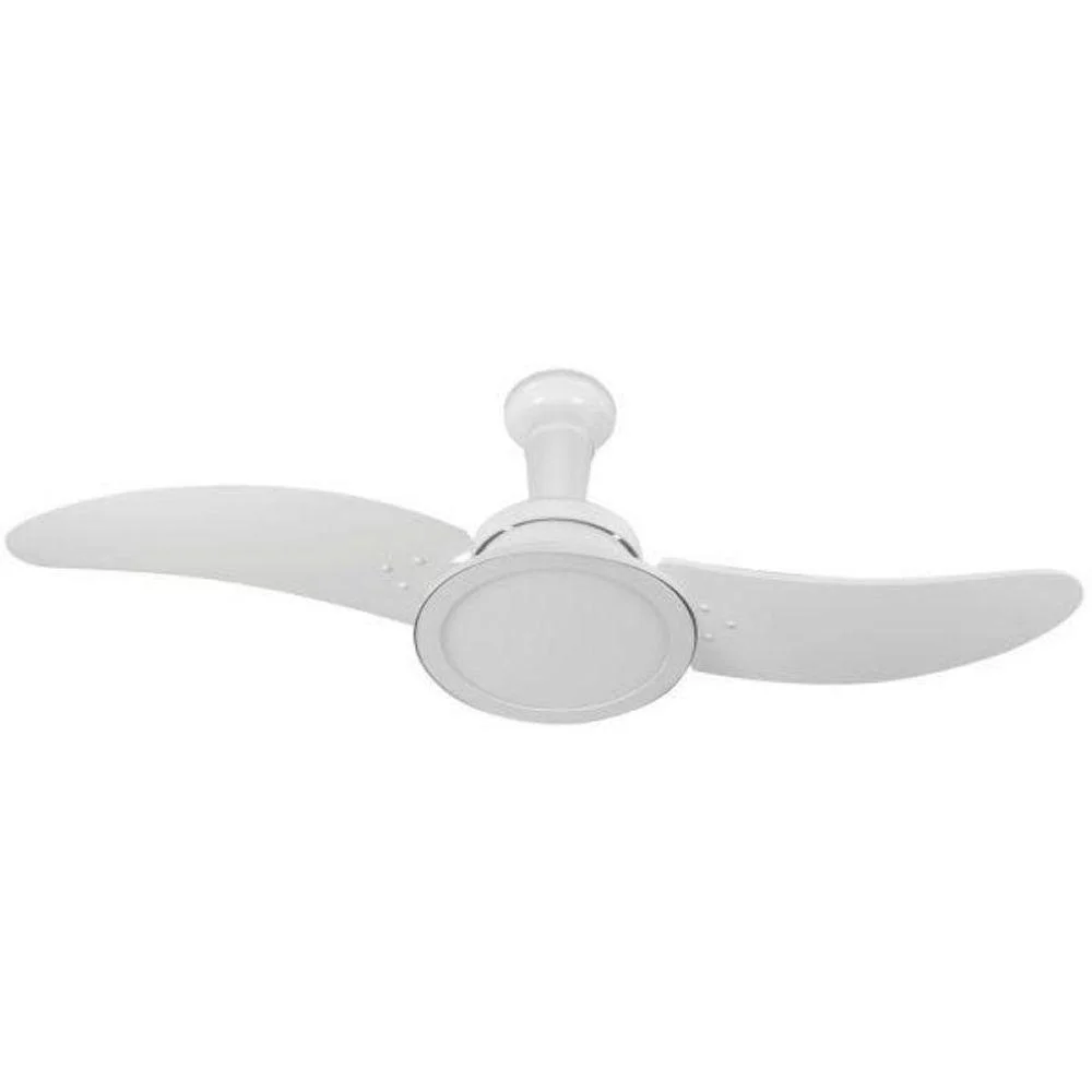 Ventilador Euro LED Branco 110v 2 Pás