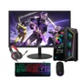Computador Gamer Ryzen 5 3400g 16gb Ddr4 512gb Nvme Monitor 20 Gabinete C/ 4 Coolers RGB Preto
