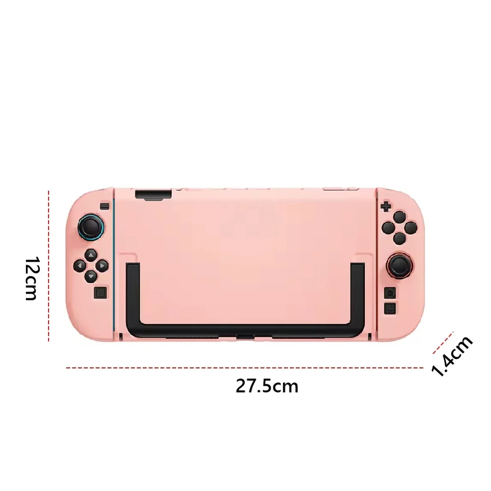 Capa Rosa Pastel Nintendo Switch 2 Case Proteçao Ns2 Acessório Capa Rosa Pastel Nintendo Switch 2 Case Proteçao Ns2 Acessório