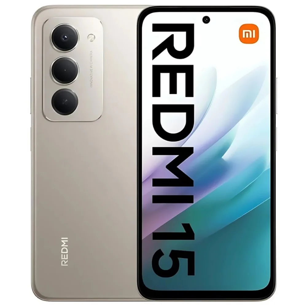 "Celular Xiaomi Redmi 15 256gb 8GB Ram De 6.9"" 50mp 8mp - Titan Gray (global)"
