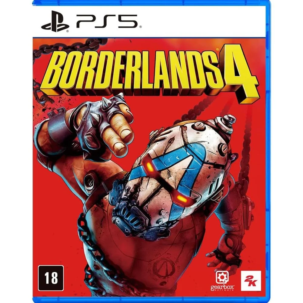 Jogo Borderlands 4 PS5 Lacrado Mídia Física Novo Jogo Borderlands 4 PS5 Lacrado Mídia Física Novo