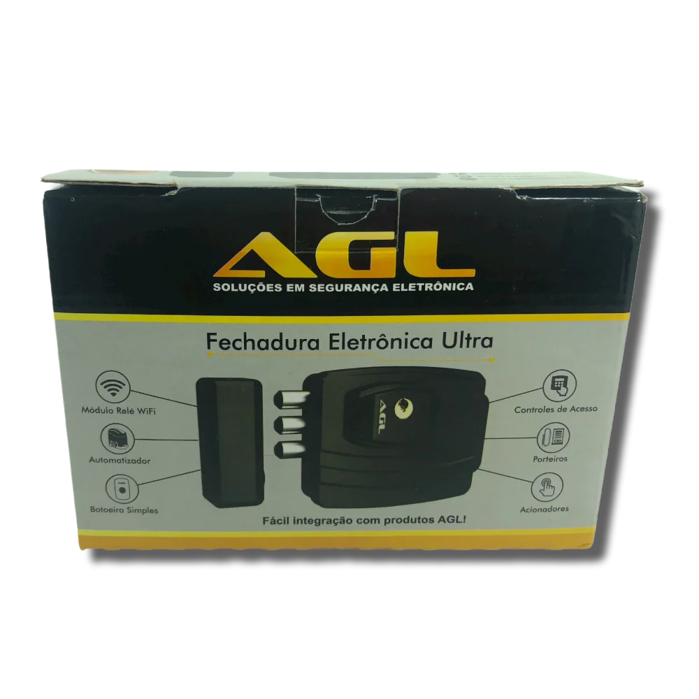 Fechadura Digital Ultra Branca 42mm Agl Fechadura Digital Ultra Branca 42mm Agl