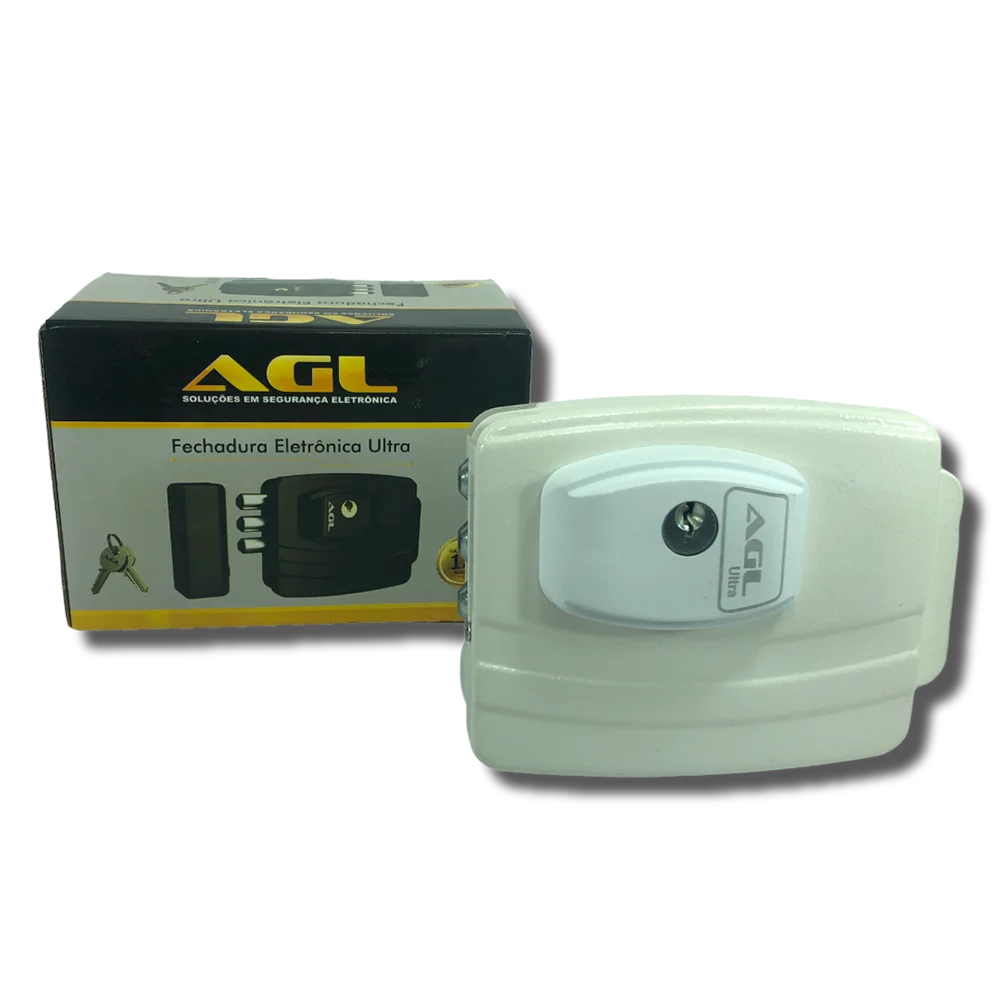 Fechadura Digital Ultra Branca 42mm Agl Fechadura Digital Ultra Branca 42mm Agl