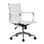 Cadeira De Escritório Diretor Giratória New Best Branca