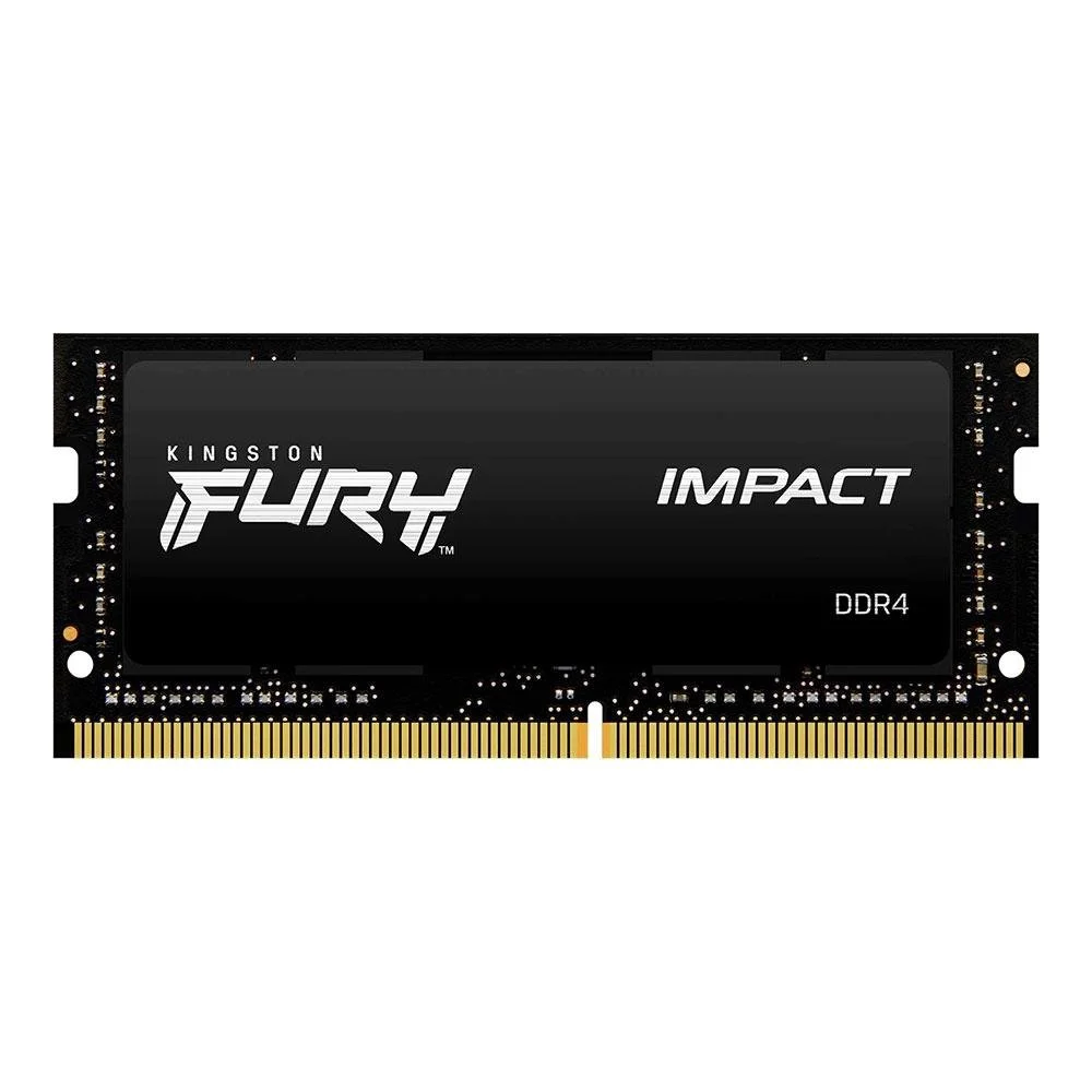 Memoria Ram Para Notebook Kingston Fury Impact Ddr4 16gb 3200mhz - (kf432s20ib/16) Memoria Ram Para Notebook Kingston Fury Impact Ddr4 16gb 3200mhz - (kf432s20ib/16)