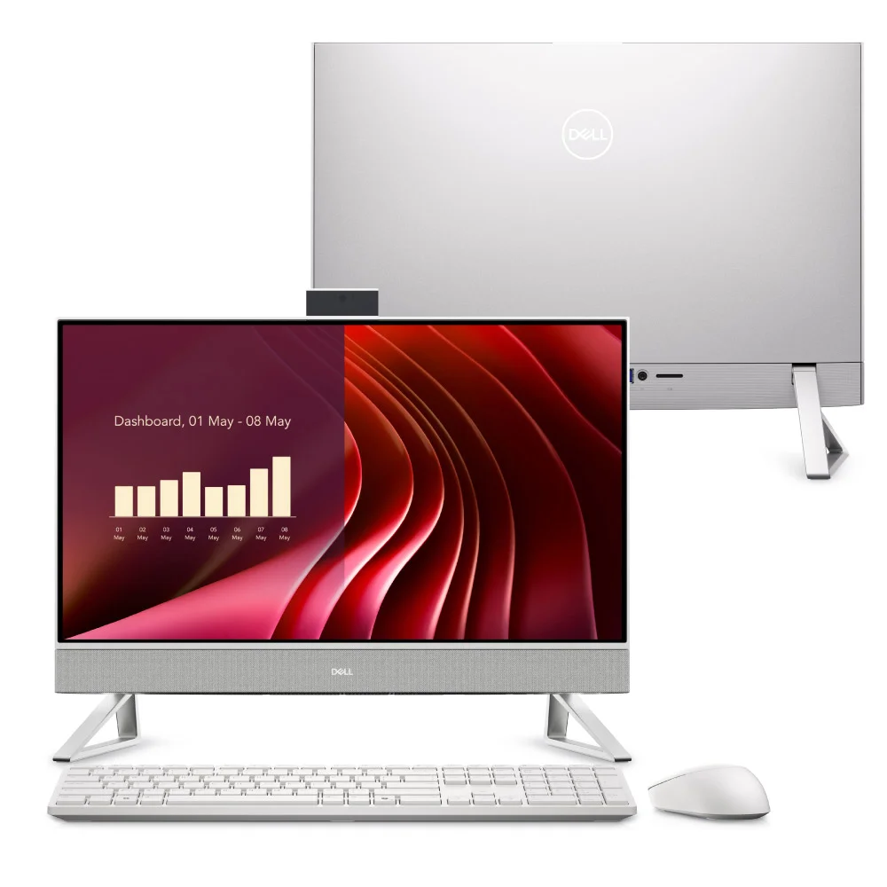 "Computador Dell 24 All-in-one Ec24250 23.8"" Ips Full Hd 13ª Gen Intel Core i7 16gb 1TB SSD Win 11 Aio-i1303-m41"
