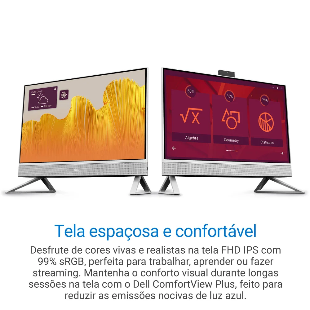 "Computador Dell 24 All-in-one Ec24250 23.8"" Ips Full Hd 13ª Gen Intel Core i7 16gb 1TB SSD Win 11 Aio-i1303-m41" - view 3