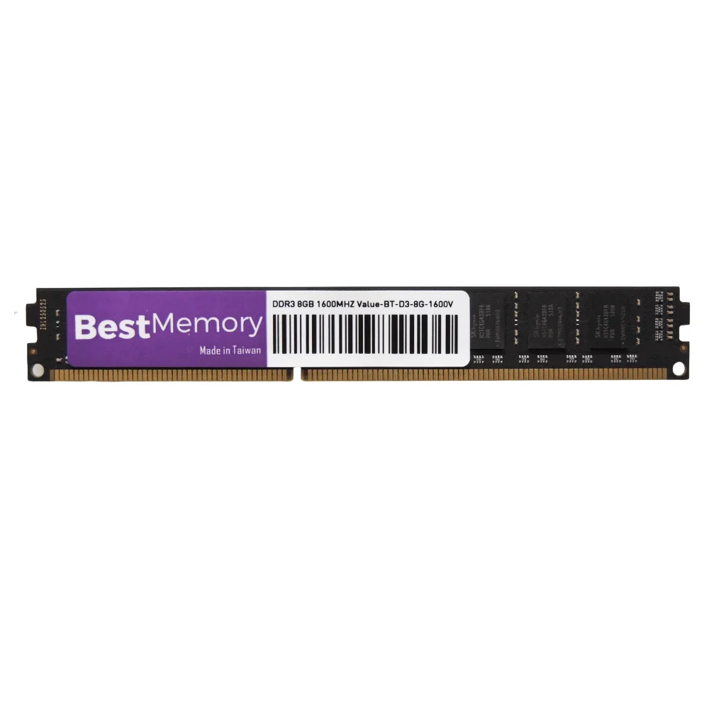 Memória Ram PC Desktop Ddr3 8GB 1600mhz Value Bt-d3-8g-1600v Memória Ram PC Desktop Ddr3 8GB 1600mhz Value Bt-d3-8g-1600v