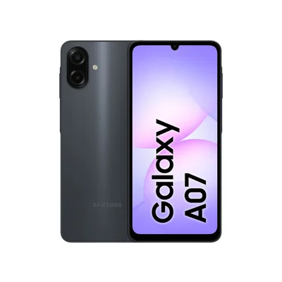 Smartphone Samsung Galaxy A07 25GB, 8GB, Câmera 50mp, Tela 6.7”, Proteção Ip54, Processador 6nm, Preto
