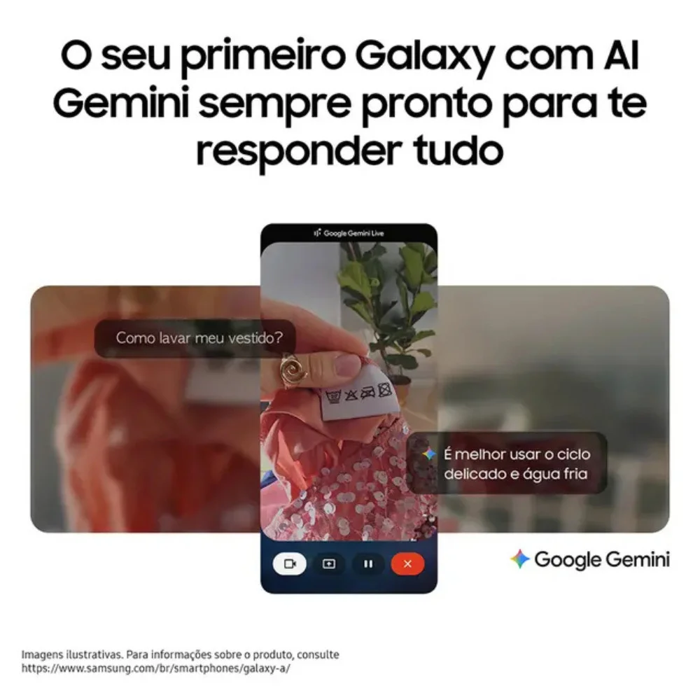 Smartphone Samsung Galaxy A17, 128GB, RAM 4GB, Câmera Tripla 50MP + Selfie 13MP, Tela 6.7", Preto - Sm-A175fzklzto Smartphone Samsung Galaxy A17, 128GB, RAM 4GB, Câmera Tripla 50MP + Selfie 13MP, Tela 6.7", Preto - Sm-A175fzklzto