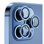 Kit Película Lente Câmera Lisa Ou Brilho Diamante Compatível Com Iphone 11 12 13 14 15 16 Pro Max Cor:azul;tamanho:16/16