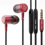Fone De Ouvido In-ear Gamer Somic Tone Blackshark E72 Vermelho