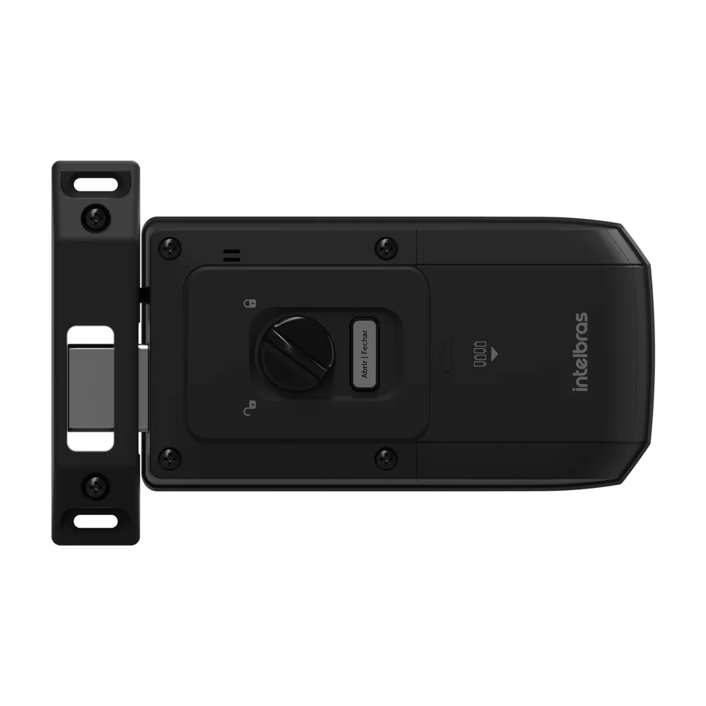 Fechadura Digital De Sobrepor Fv 101 Preta Intelbras